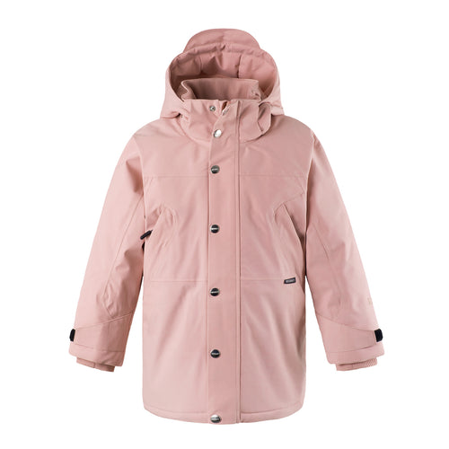 Gosoaky 'Sleeping Pigeon' kinderjas in evening pink, waterdicht met afneembare capuchon. | Ontdek Gosoaky bij Little Fashion Addict