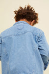 Casual denim jacket voor jongens en meisjes uit Sorbet Sunday collectie van Sproet & Sprout