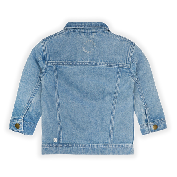 Casual denim jacket voor jongens en meisjes uit Sorbet Sunday collectie van Sproet & Sprout